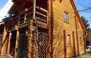 Holzwurm Privathaus